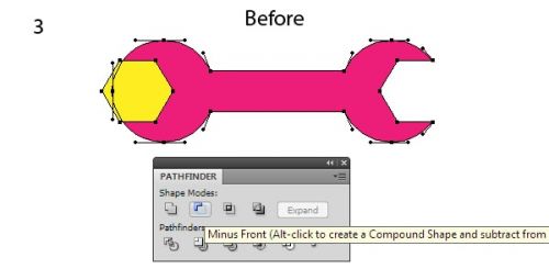 ترکیب اشیا در ایلوستریتور